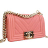 Chanel Small Chevron Caviar Boy Flap Secondhand