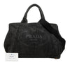 Prada Denim Canapa Logo Tote Secondhand