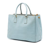 Prada Large Saffiano Lux Galleria Double Zip Satchel Secondhand