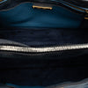 Miu Miu Goatskin Madras Push Lock Tote Secondhand