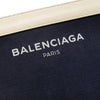 Balenciaga Canvas Navy Pochette M Crossbody Secondhand