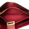 Ferragamo Leather Gancini Trifolio Shoulder Bag Secondhand