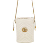 Gucci Small GG Marmont Matelasse Calfskin Bucket Bag Secondhand