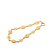 Chanel Gold Plated Logo Chain Necklace Secondhand