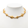 Chanel Gold Plated Logo Chain Necklace Secondhand