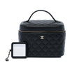 Secondhand Chanel Medium CC Quilted Caviar Vanity Case