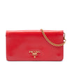 Prada Vitello Move Wallet on Chain Secondhand