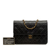 Chanel Medium CC Quilted Lambskin Single Flap Secondhand