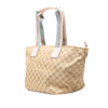 Gucci GG Canvas Web Tote Secondhand