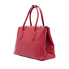 Prada Saffiano Cuir Turnlock Twin Satchel Secondhand