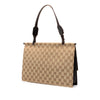 Gucci GG Canvas Flap Handbag Secondhand