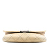 Chanel Quilted Suede Retro Label Flap Secondhand
