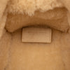 Bottega Veneta Small Suede and Shearling Maxi Intrecciato Arco Tote Secondhand