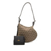 Fendi Zucchino Oyster Shoulder Bag Secondhand