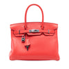 Hermès Clemence Birkin Retourne 30 Secondhand