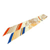 Hermès Ex Libris Silk Twilly Scarf Secondhand