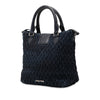 Miu Miu Matelasse Denim Crystal Satchel Secondhand