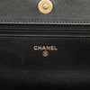 Secondhand Chanel Quilted Caviar Boy Wallet on Chain