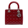 Dior Medium Patent Cannage Lady Dior Secondhand