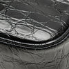 Secondhand Ferragamo Croc Embossed Vara Handbag