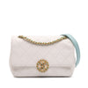 Chanel CC Quilted Calfskin Single Flap Secondhand