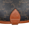 Celine Medium Triomphe Coated Canvas Folco Crossbody Secondhand