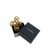 Chanel CC Gold Plated Infinity Brooch Secondhand