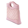 Chanel Mini Quilted Suede and Lambskin 31 Shopping Bag Secondhand