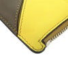 LOEWE Tricolor Calfskin Puzzle Coin Card Holder Secondhand