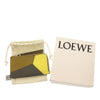 LOEWE Tricolor Calfskin Puzzle Coin Card Holder Secondhand