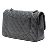 Chanel Medium Classic Lambskin So Black Double Flap Secondhand