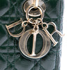Dior Small Crinkled Patent Cannage Lady Dior Secondhand