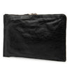 Secondhand Balenciaga Lambskin Motocross Giant 12 Zip Around Flat Clutch