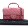 Chanel Mini Rectangular Classic Lambskin Top Handle Flap Secondhand