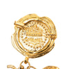 Chanel CC Gold Plated Coin Charm Brooch Secondhand