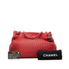 Chanel Woven Caviar CC Charm Tote Secondhand