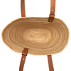 LOEWE Small Raffia Anagram Basket Tote Secondhand
