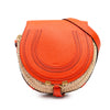 Chloé Small Raffia Marcie Saddle Crossbody Secondhand