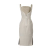Secondhand 6267 Cotton Ottoman Dress with Front Pleats - '00s