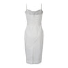 Secondhand Vivienne Westwood White Boned Dress with Belt - '00s