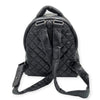 Secondhand Chanel Black Cotton Backpack - '10s