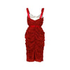 Secondhand Dolce & Gabbana Ruched Cocktail Dress - '00s