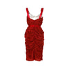 Secondhand Dolce & Gabbana Ruched Cocktail Dress - '00s