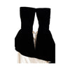 Secondhand Lanvin Velvet and Silk Peplum Dress - '80s