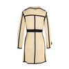 Secondhand Moschino Mesh Belted Trench Coat - '10s