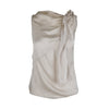 Secondhand Moschino Cheap and Chic Sheer Tie-knot Top - '00s
