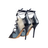 Secondhand Malone Souliers Snakeskin Lace-up Heels - '10s