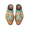 Secondhand Roberto Cavalli Angels Leather Cowboy Mules - '00s