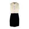 Secondhand Miu Miu Lace and Cady Mini Dress - '10s