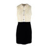 Secondhand Miu Miu Lace and Cady Mini Dress - '10s